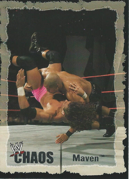 WWE Fleer Chaos 2004 Maven #17