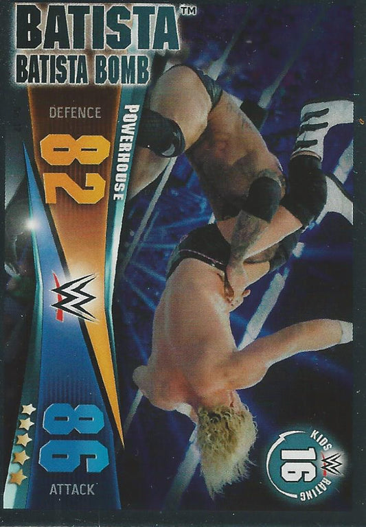WWE Topps Slam Attax Rivals 2014 Batista #17