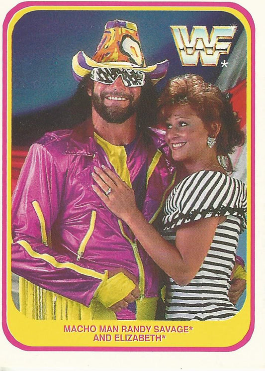 WWF Merlin 1991 Macho Man Randy Savage #17