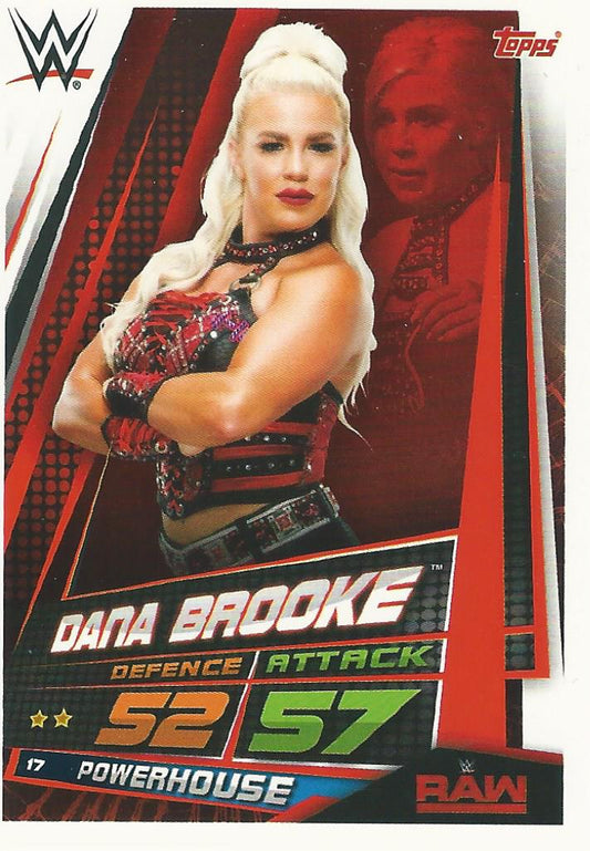 WWE Topps Slam Attax Universe 2019 Dana Brooke #17