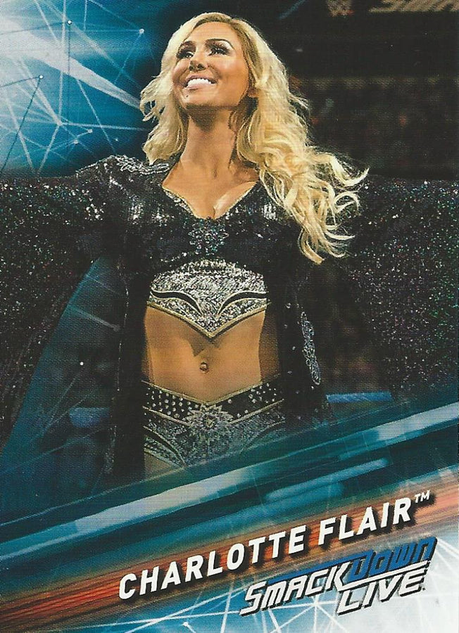 WWE Topps Smackdown 2019 Charlotte Flair #17