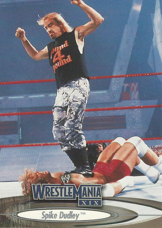 WWE Fleer Wrestlemania XIX 2003 Spike Dudley #17