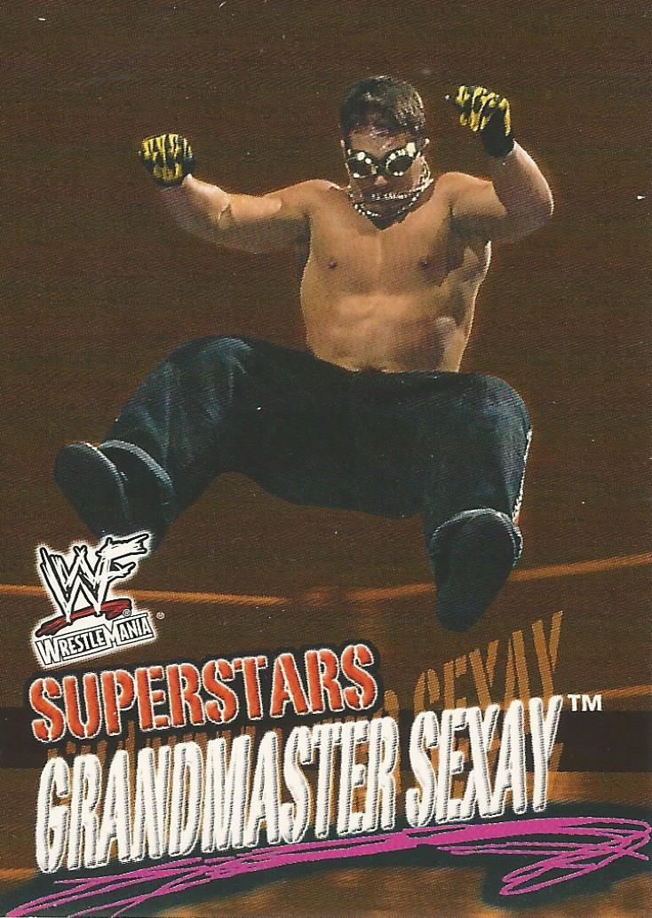 WWF Fleer Wrestlemania 2001 Grandmaster Sexay #17