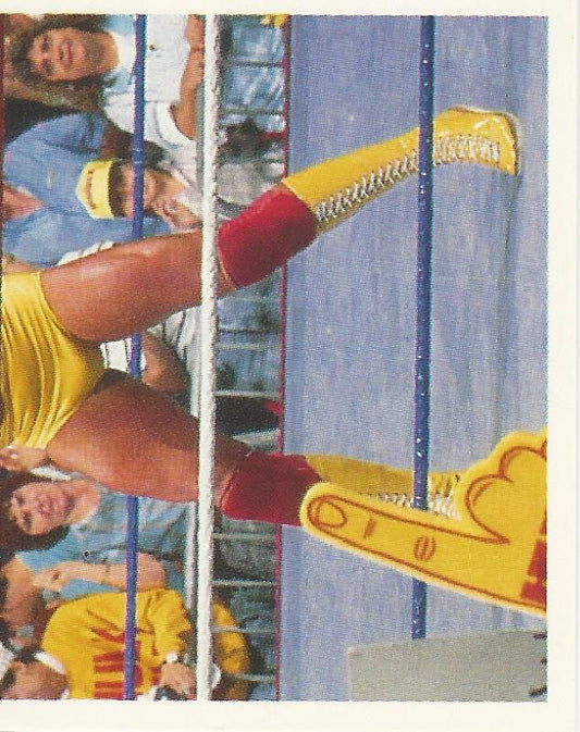 WWF Merlin Stickers 1991 Hulk Hogan #17