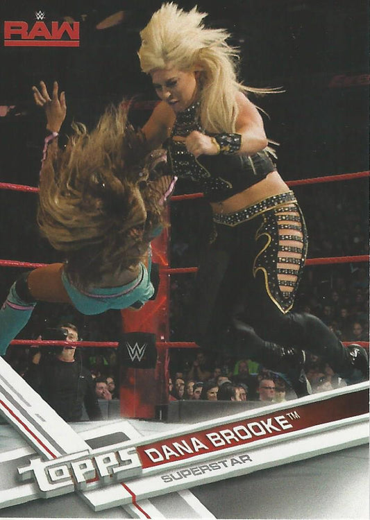 WWE Topps Then Now Forever 2017 Dana Brooke #117