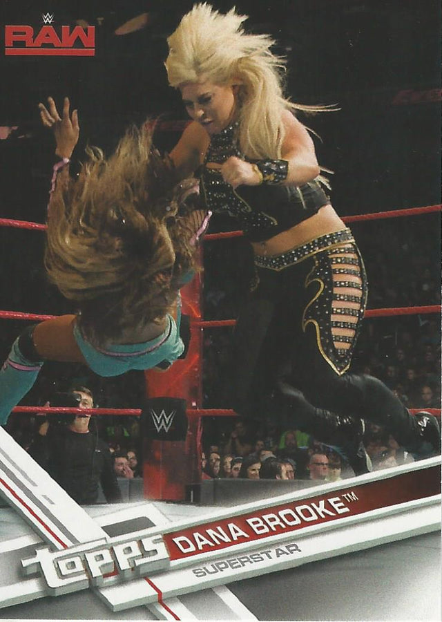 WWE Topps Then Now Forever 2017 Dana Brooke #117
