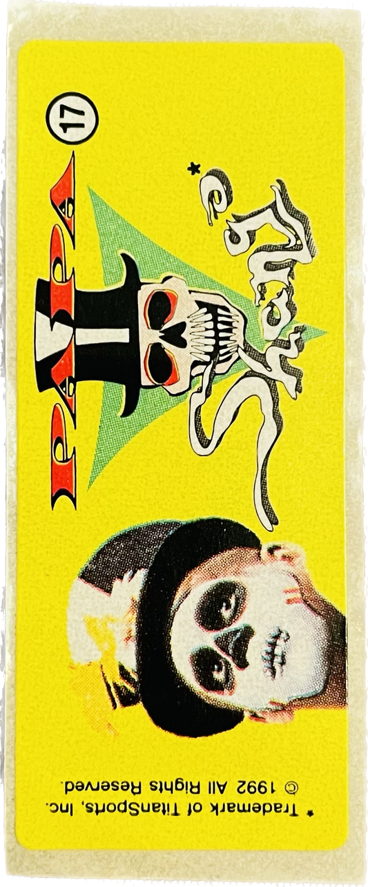 WWF Dunkin Bubble Gum Stickers (1992) No. 17 Papa Shango PW Catalog