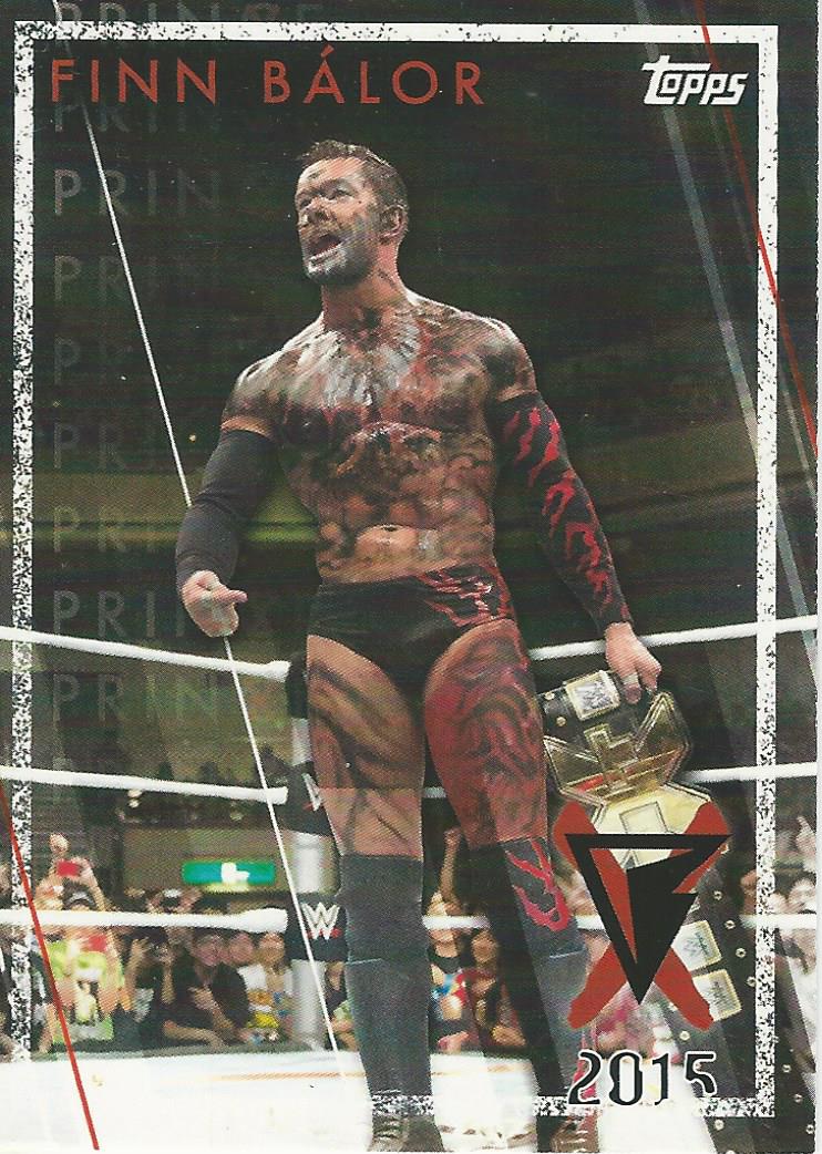 WWE Topps NXT 2021 Finn Balor FB-3 trading card PW Catalog
