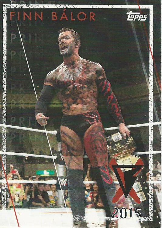 WWE Topps NXT 2021 Finn Balor FB-3 trading card PW Catalog