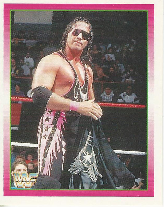 WWF Merlin Stickers 1995 Bret Hart #17