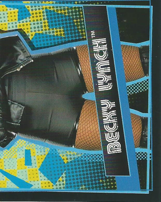 WWE Topps Road to Wrestlemania Stickers 2021 Becky Lynch #17