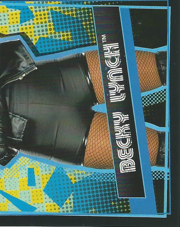 WWE Topps Road to Wrestlemania Stickers 2021 Becky Lynch #17