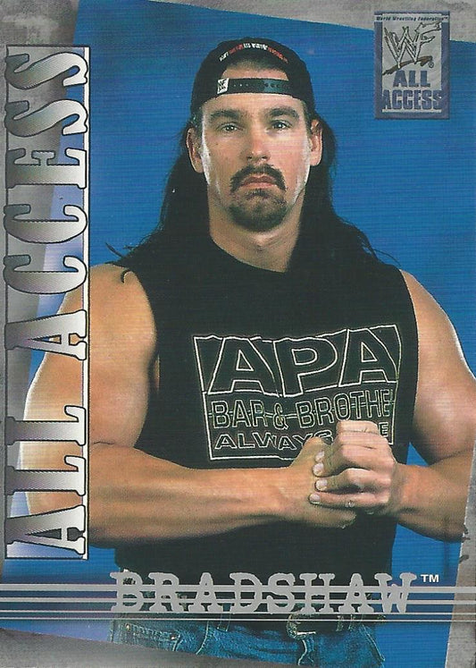 WWF Fleer All Access 2002 Bradshaw #17