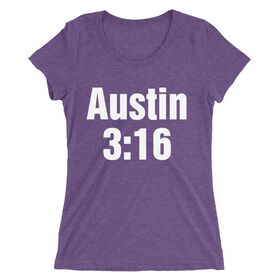 Stone Cold Steve Austin "3:16" Women's Tri-Blend T-Shirt T-Shirt PW Catalog