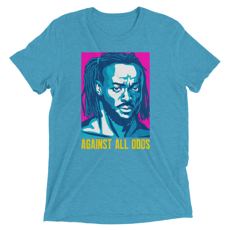 Kofi Kingston "Against All Odds" Tri-Blend T-Shirt