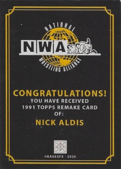 Nick Aldis NWA World Heavyweight Champion