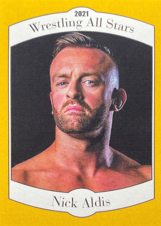 Nick Aldis trading card PW Catalog