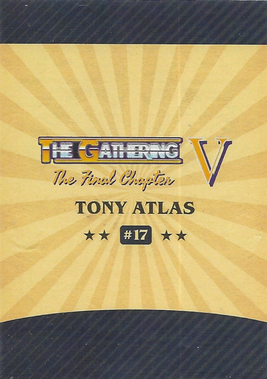 Tony Atlas trading card PW Catalog