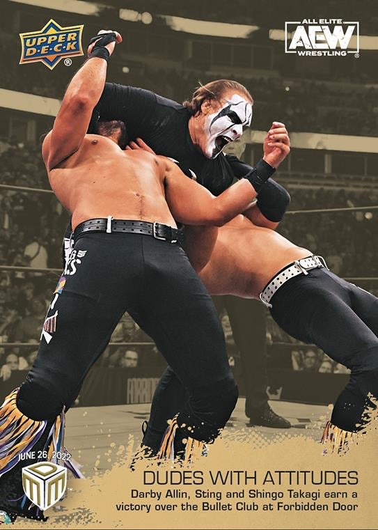 Dudes With Attitudes – Darby Allin, Sting and Shingo Takagi Earn a Victory Over the Bullet Club at Forbidden Door
