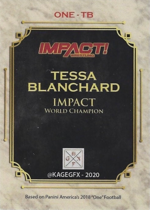 Tessa Blanchard – Impact World Champion