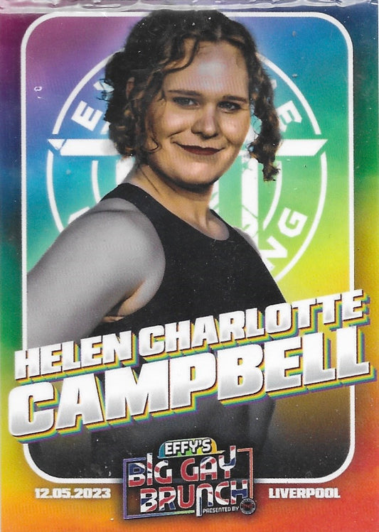 Helen Charlotte Campbell trading card PW Catalog