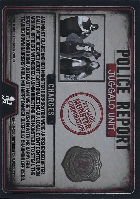 ST Claire Monster Corporation trading card PW Catalog