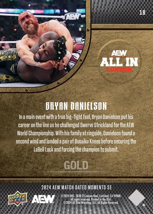 Bryan Danielson – Bryan Danielson Saves HIS Pro Wrestling Career and Claims the AEW World Championship With Win Over Swerve Strickland