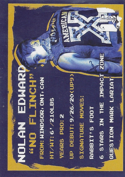 Nolan Edward trading card PW Catalog