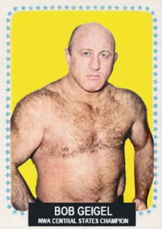 BOB Geigel trading card PW Catalog