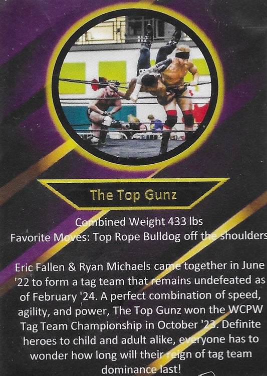 The Top Gunz trading card PW Catalog