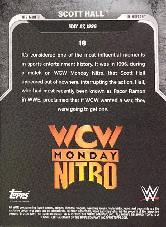WCW Monday Nitro – MAY 27, 1996 Scott Hall Jumps to WCW