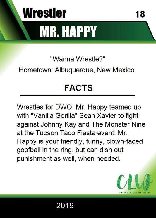 MR. Happy Trading Card PWcatalog