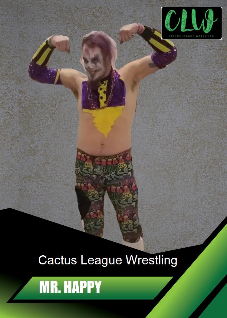 MR. Happy trading card PW Catalog