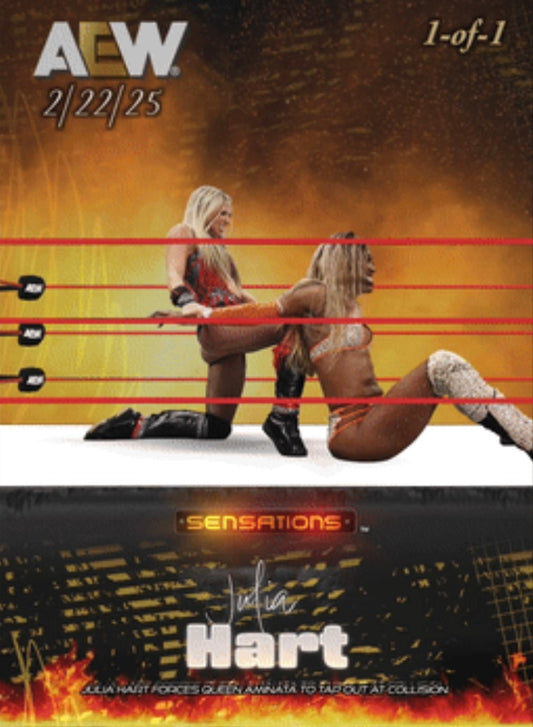 2/22/25 – Julia Hart – Julia Hart Forces Queen Aminata to TAP Out at Collision