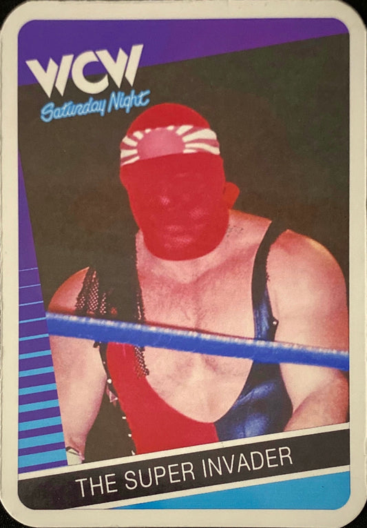 The Super Invader trading card PW Catalog
