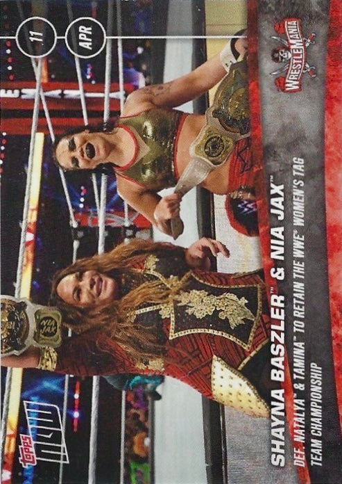 Shayna Baszler & NIA JAX DEF. Natalya & Tamina to Retain the WWE Women’s TAG Team Championship
