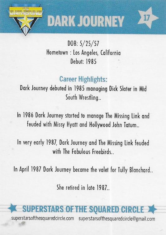 Dark Journey trading card PW Catalog