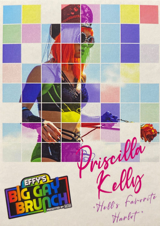 “Hell’s Favorite Harlot” Priscilla Kelly trading card PW Catalog