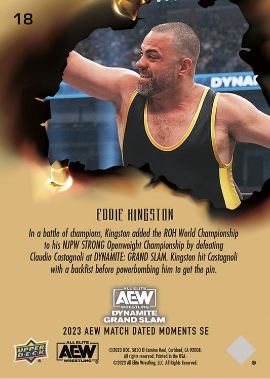 Eddie Kingston – Eddie Kingston Defeats Claudio Castagnoli for ROH World Championship