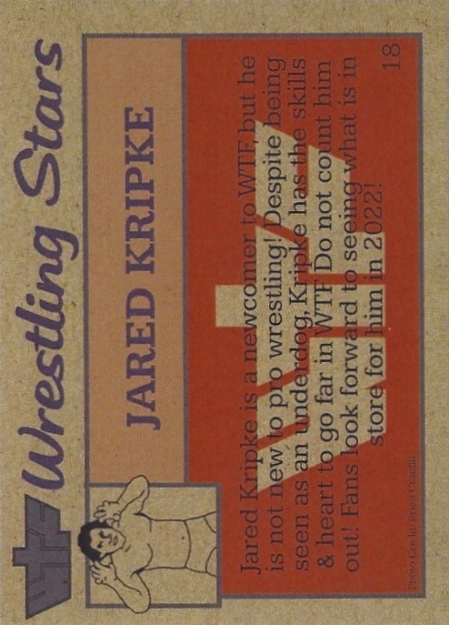 Jared Kripke trading card PW Catalog