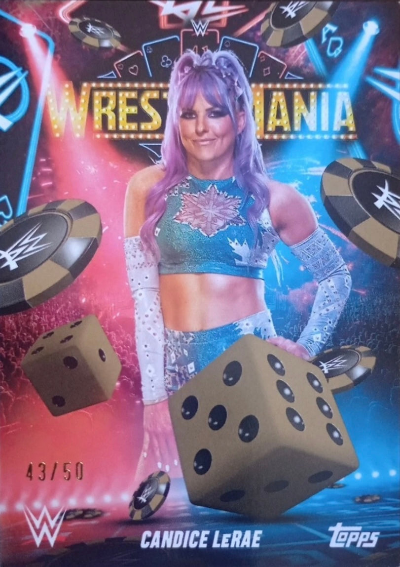 Candice Lerae trading card PW Catalog