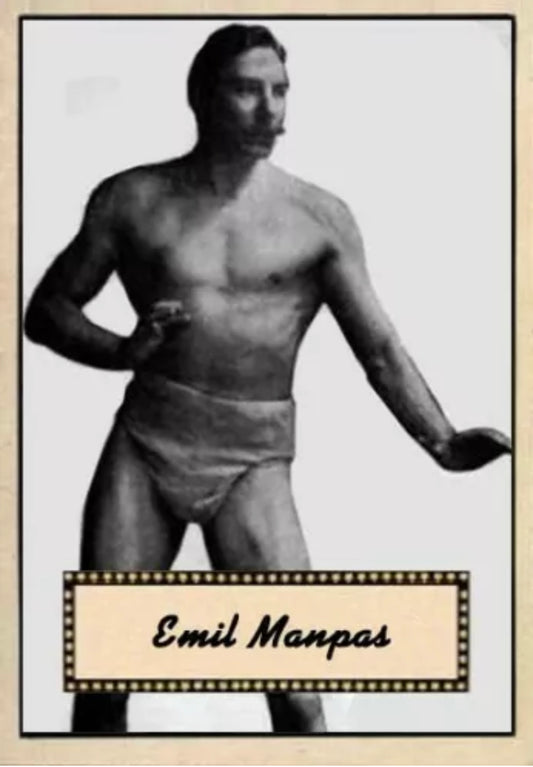 Emil Manpas trading card PW Catalog