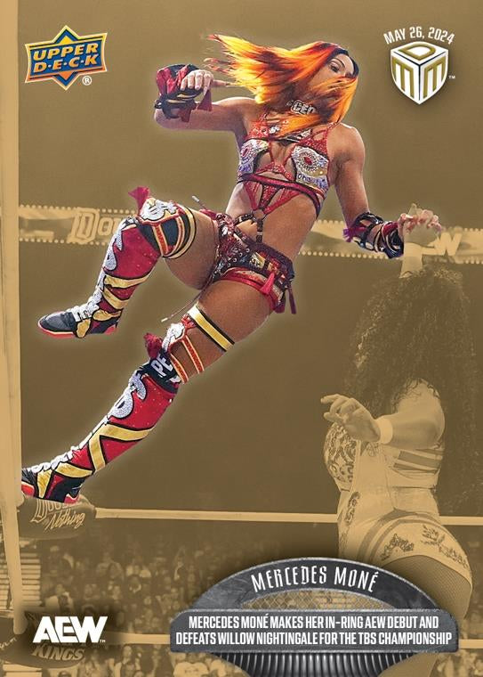 Mercedes MONÉ – Mercedes MONÉ Makes HER In-Ring AEW Debut and Defeats Willow Nightingale for the TBS Championship