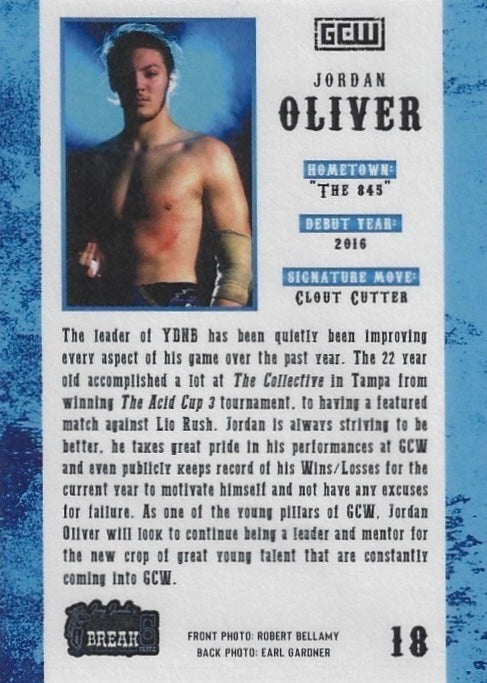 “The East Coast ACE” Jordan Oliver
