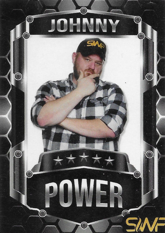 Johnny Power trading card PW Catalog