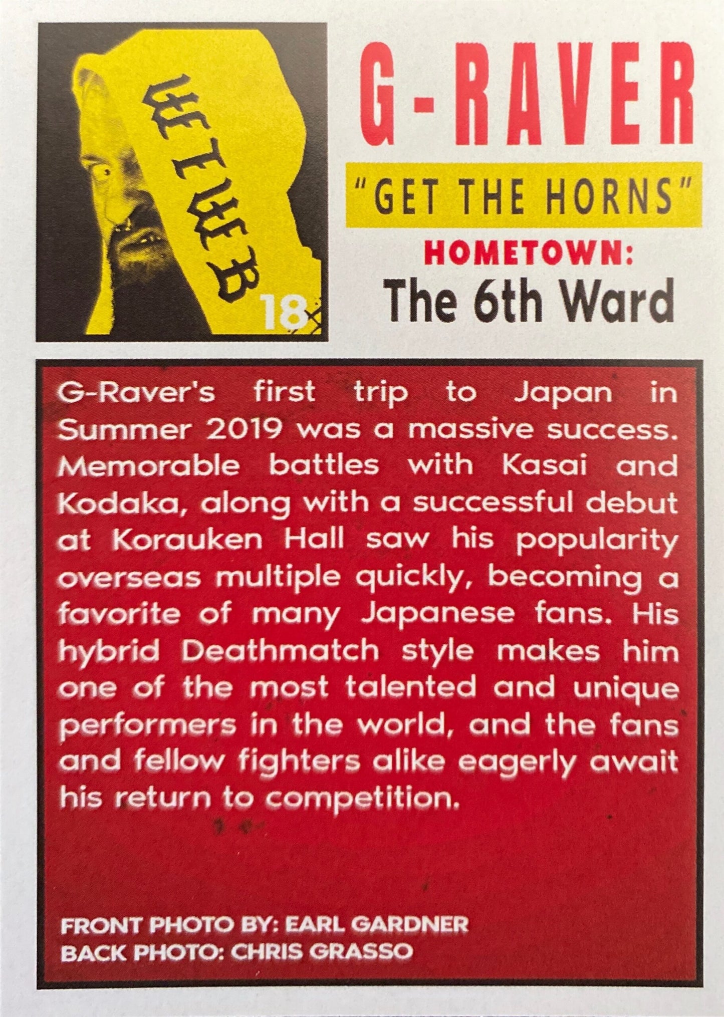 “Get the Horns” G-Raver