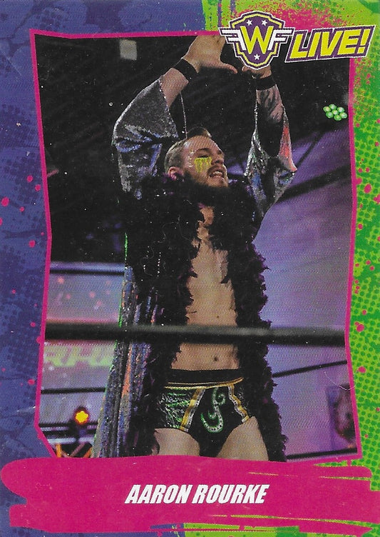 Aaron Rourke trading card PW Catalog
