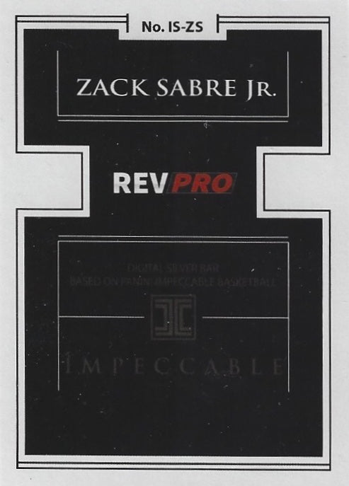 Revolution Pro Wrestling – Zack Sabre JR.