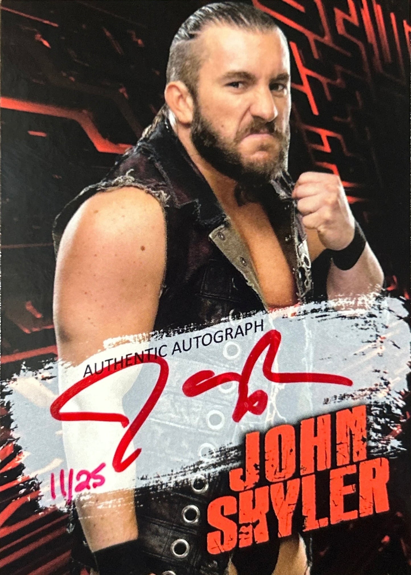 John Skyler trading card PW Catalog