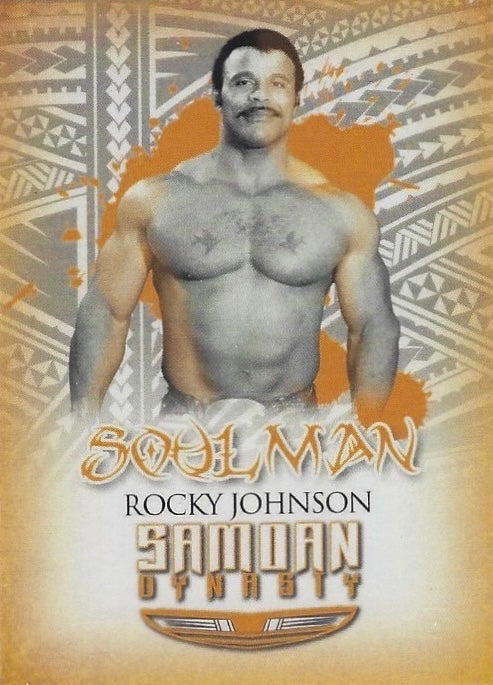 Rocky Johnson – Soul Man trading card PW Catalog